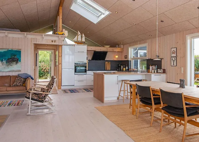 6 Person In Glesborg-by Traum Tatil Evi Bønnerup